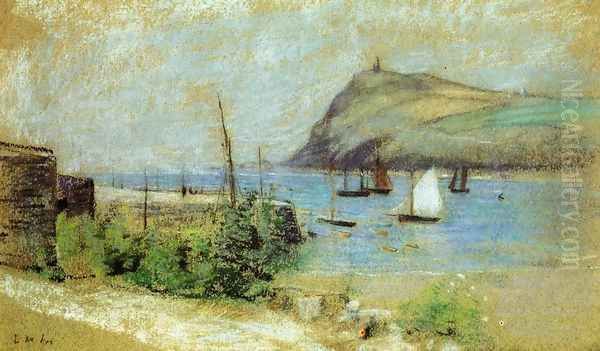 The Inlet Oil Painting by Julian Alden Weir