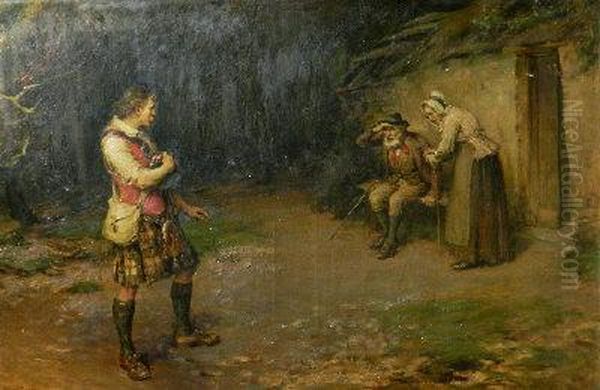 The Return Of The Prodigal Son Oil Painting by Michael Brown