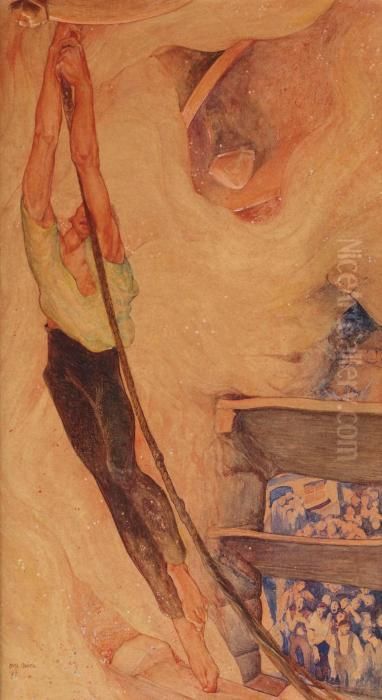 Le Sonneur Oil Painting by Anto Carte