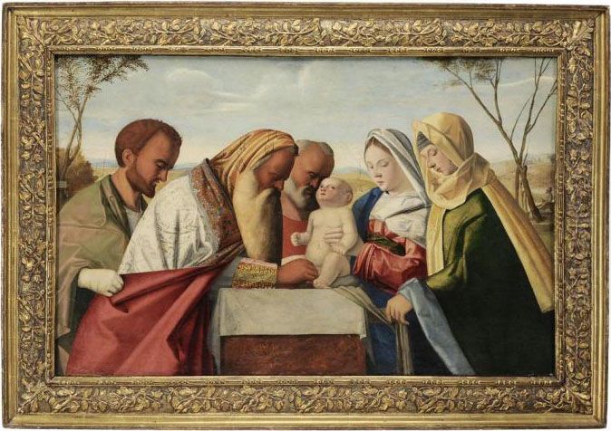 The Circumcision Oil Painting by Vincenzo di Biagio Catena