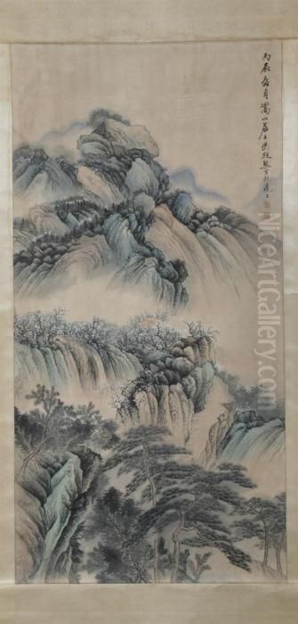 Landscape Oil Painting by Feng Chaoran