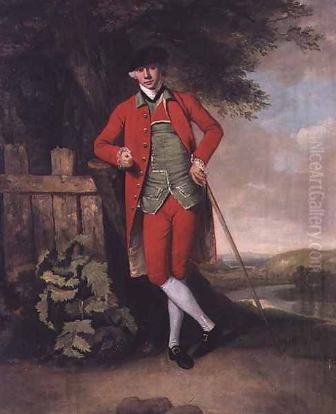 Mr. Bailey of Stanstead Oil Painting by Francis Wheatley