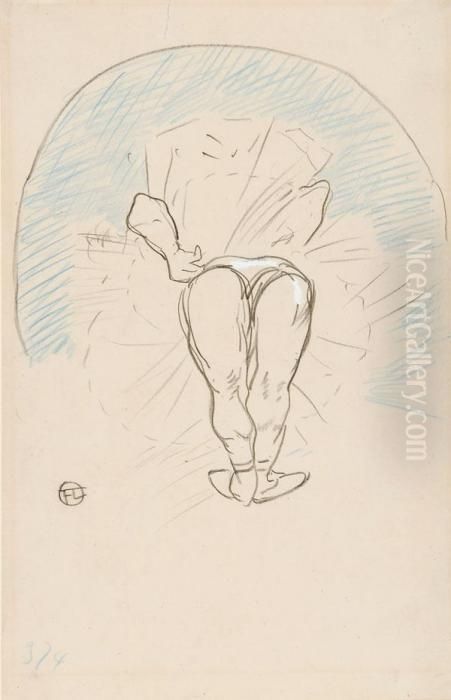 Footitt En Danseuse Oil Painting by Henri De Toulouse-Lautrec