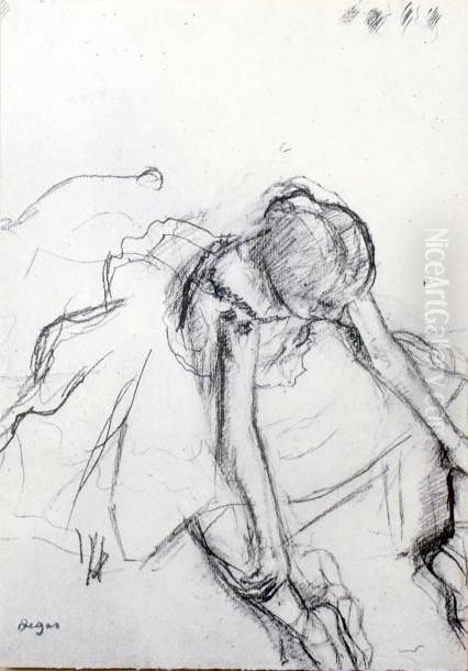 La Ballerine Oil Painting by Edgar Degas