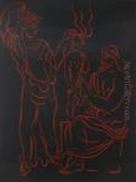 'l'enfant Oil Painting by Andre Derain