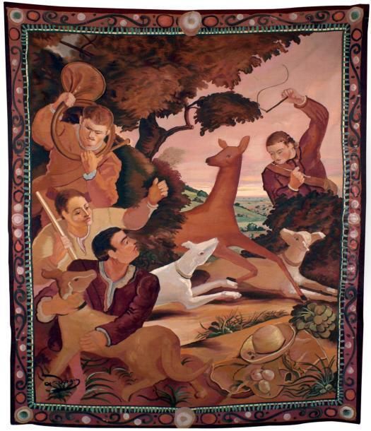 La Chasse Au Cerf Oil Painting by Andre Derain