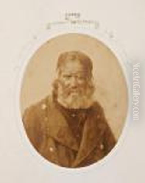 Types Oil Painting by Andre A. Disderi