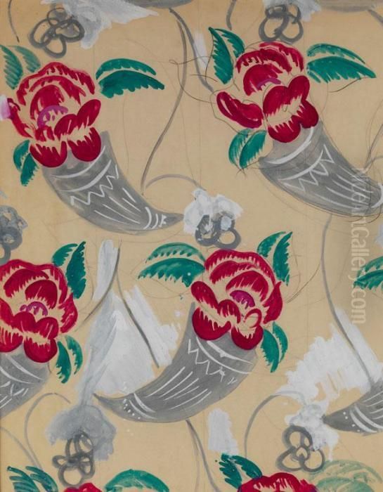 Cornes D'abondances Grises Et Roses Oil Painting by Raoul Dufy