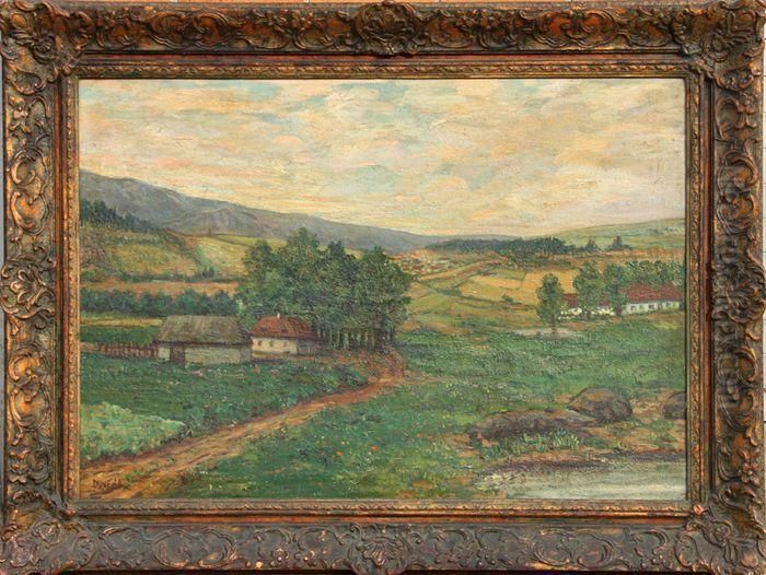 Landscape Oil Painting by Bohuslav Dvorak