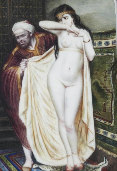 The Offer Oil Painting by Fabbio Fabbi