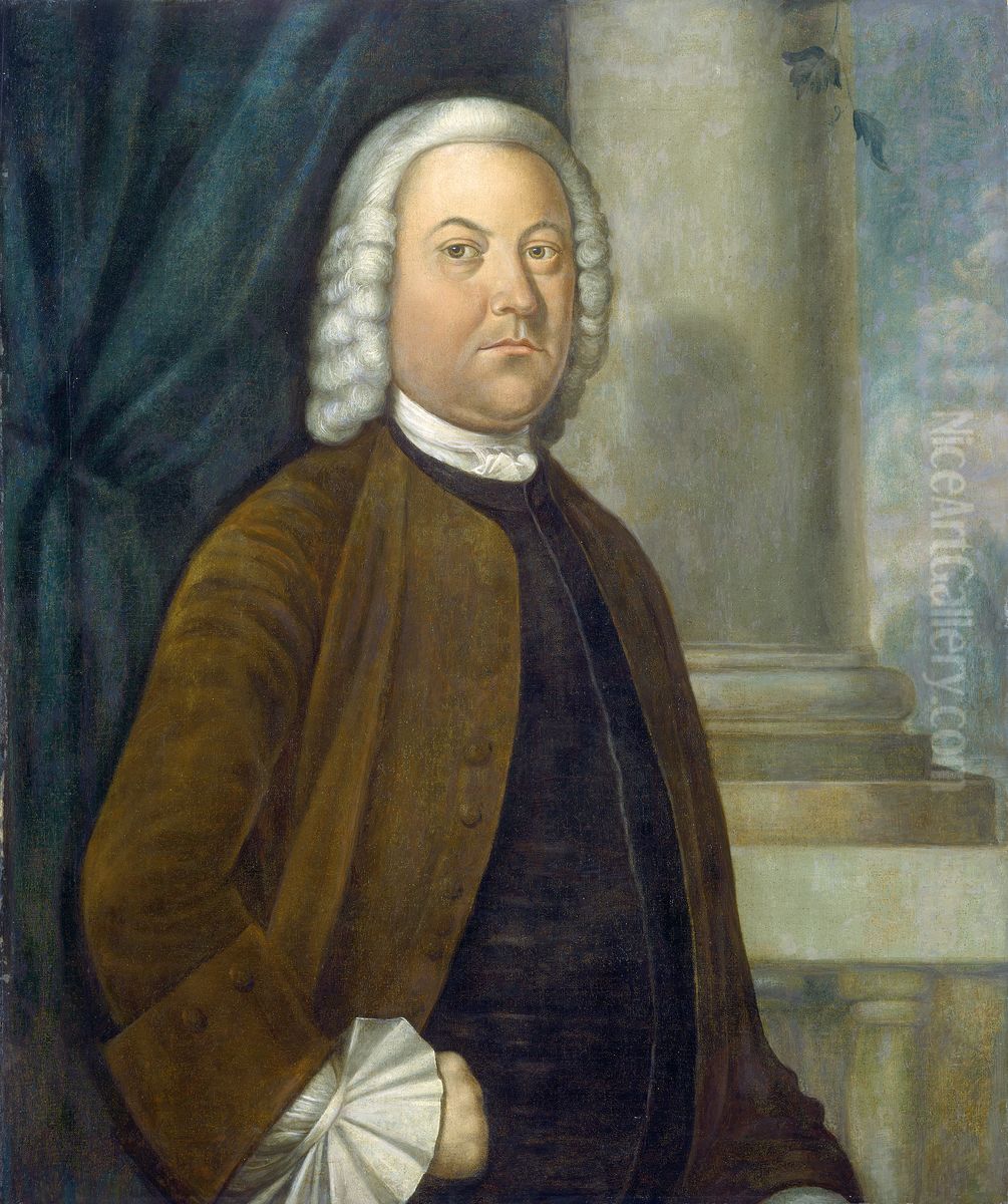 Dr. Samuel Boude Oil Painting by Benjamin West