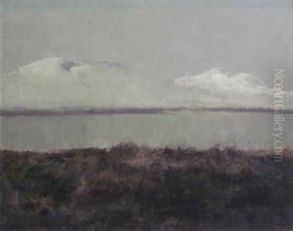 The Sea And The Clouds Oil Painting by William Alfred Gibson