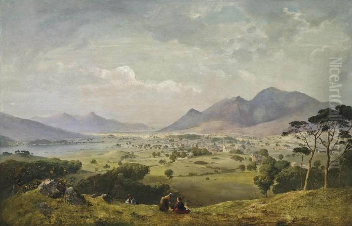 The Lake District Oil Painting by Edmund Gill