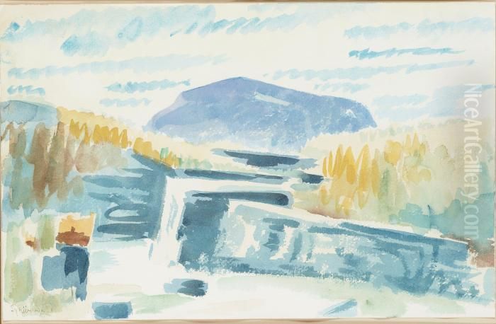 Untitled Oil Painting by Isaac Grunewald