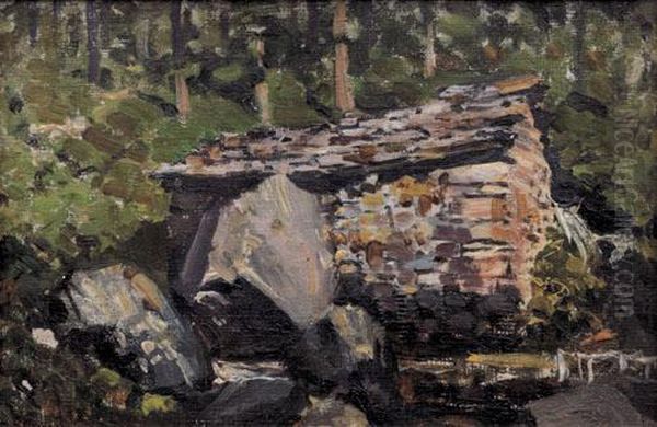 Il Mulino Diroccato Oil Painting by Giovanni Guarlotti