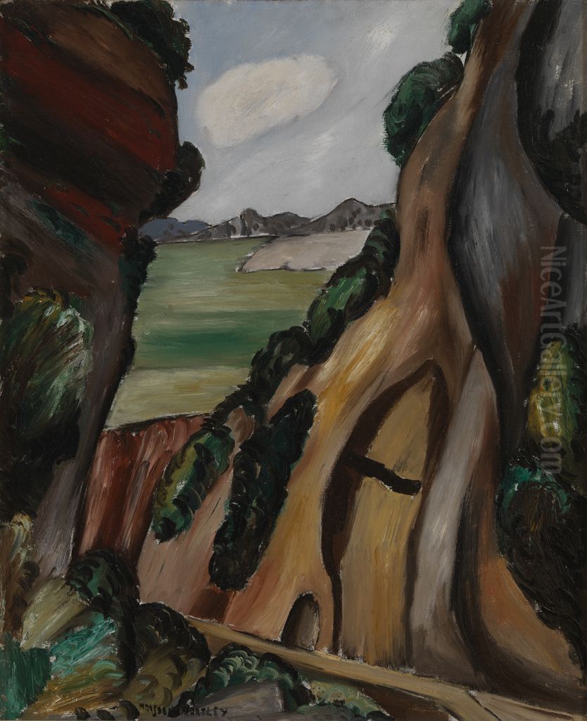 Gorges Du Loup, Provence Oil Painting by Marsden Hartley