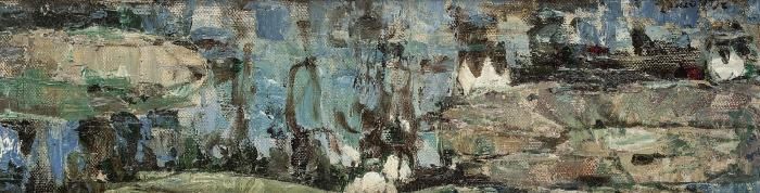 Water Lillies Oil Painting by Edward Atkinson Hornel