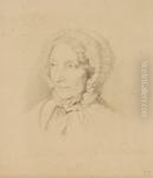 Hubner, Konvolut Zeichnungen Und Druckgraphiken Oil Painting by Julius Hubner