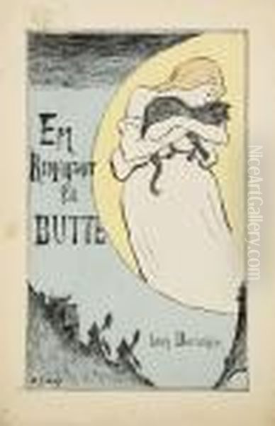 En Remontant La Butte Oil Painting by Henri-Gabriel Ibels