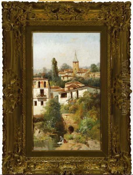 Sin Titulo Oil Painting by Jose Maria Jardines