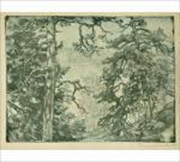 Untitled Oil Painting by Eero Jarnefelt