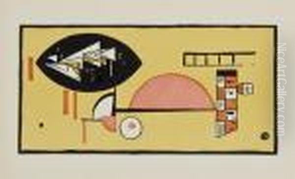 Komposition (r.193) Oil Painting by Wassily Kandinsky