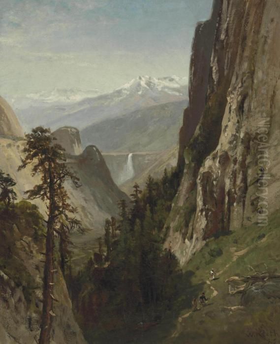 Yosemite Valley Oil Painting by William Keith