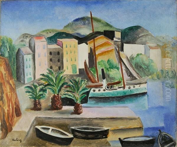 Paysage De Provence Oil Painting by Jean Kisling