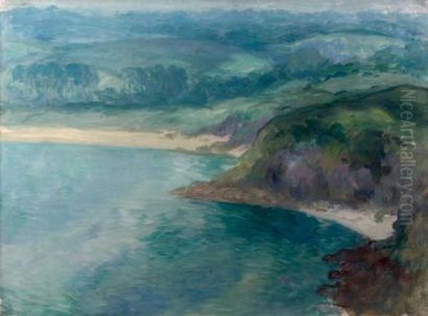 La Crique Oil Painting by Constantin Kousnetzoff