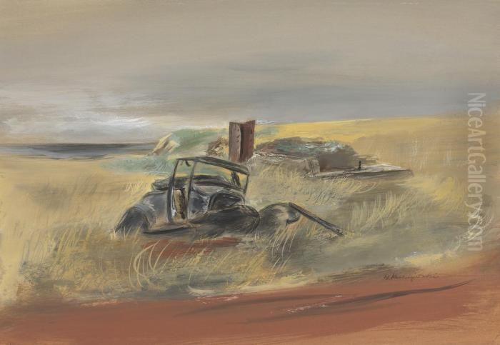 Cape Cod Oil Painting by Yasuo Kuniyoshi