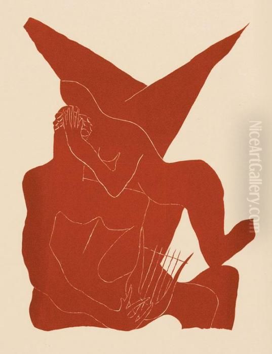 Les Idylles Oil Painting by Henri Laurens