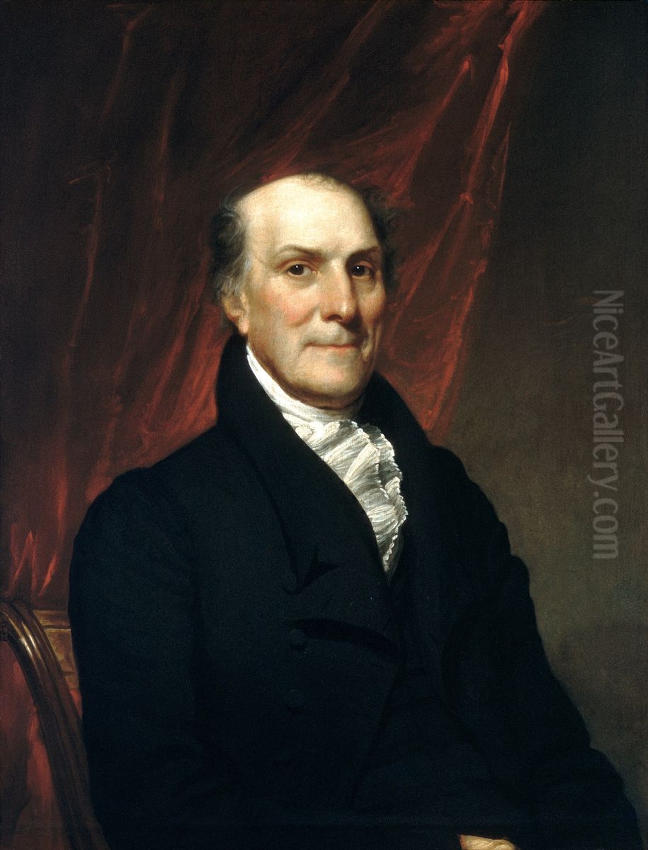 Matthew Clarkson Oil Painting by Samuel Lovett Waldo