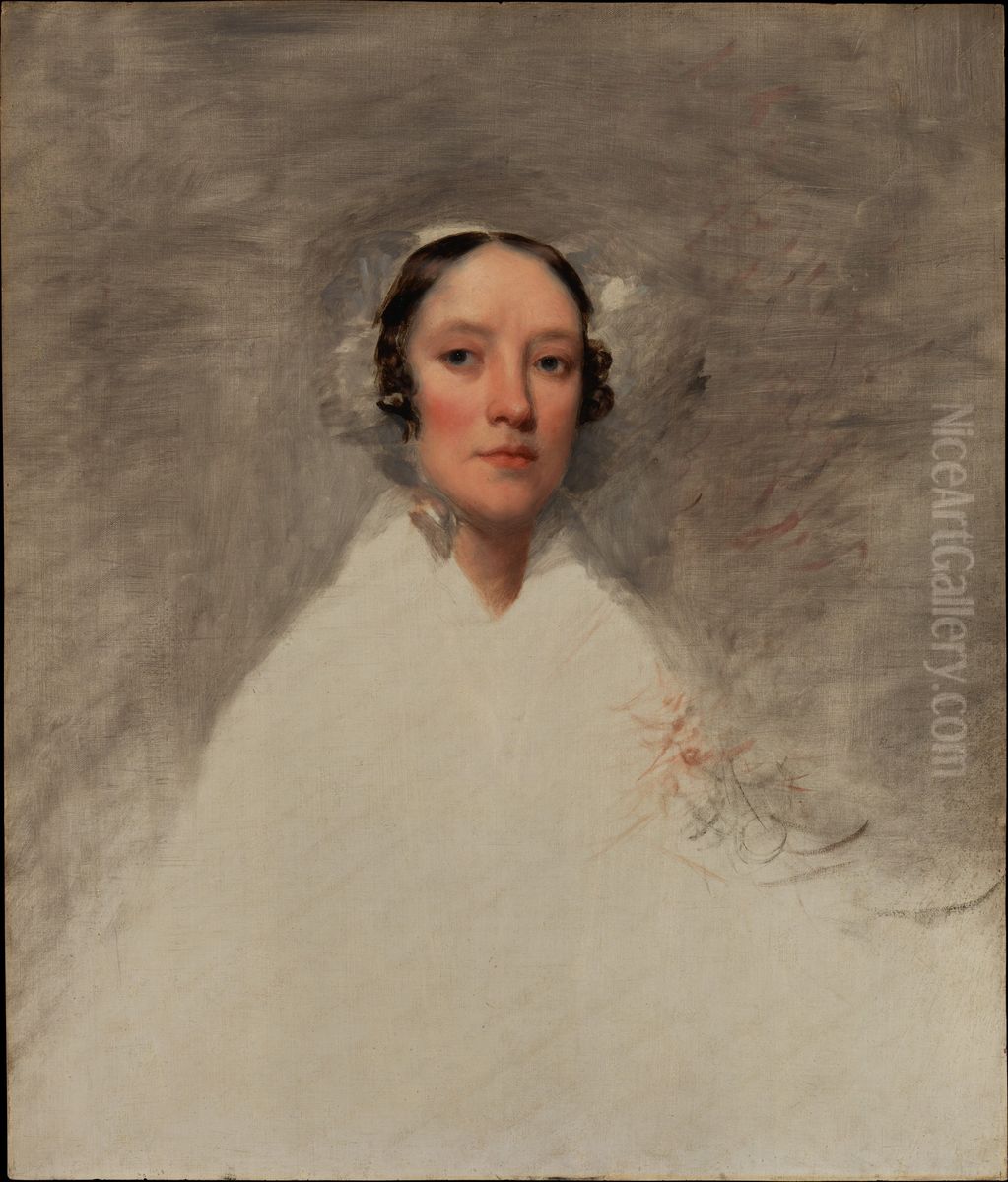 Mrs. Samuel L. Waldo Oil Painting by Samuel Lovett Waldo