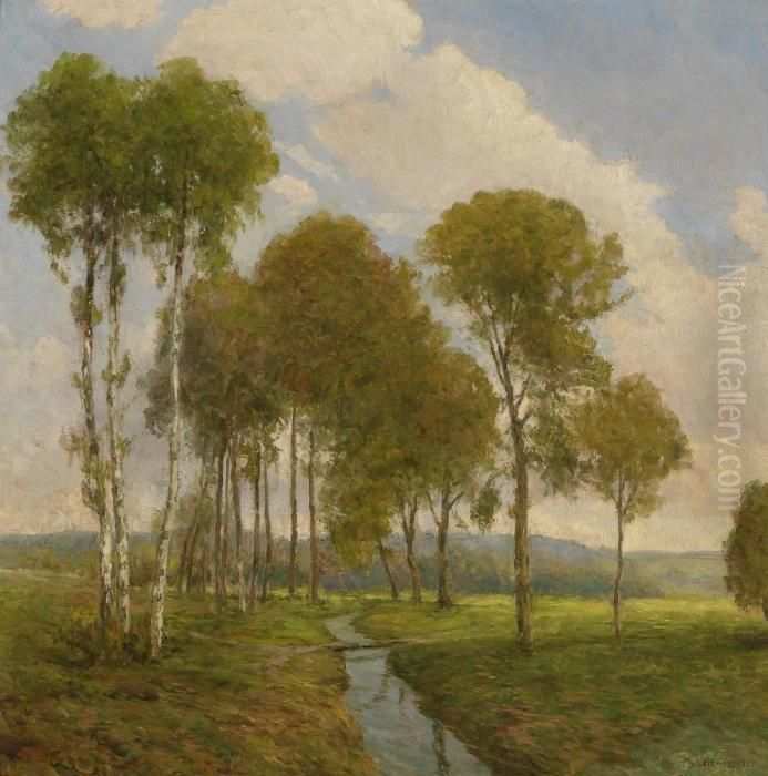 Attributed Oil Painting by Thomas Leitner