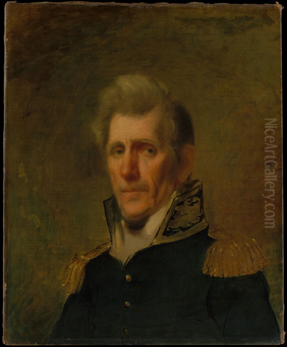General Andrew Jackson Oil Painting by Samuel Lovett Waldo