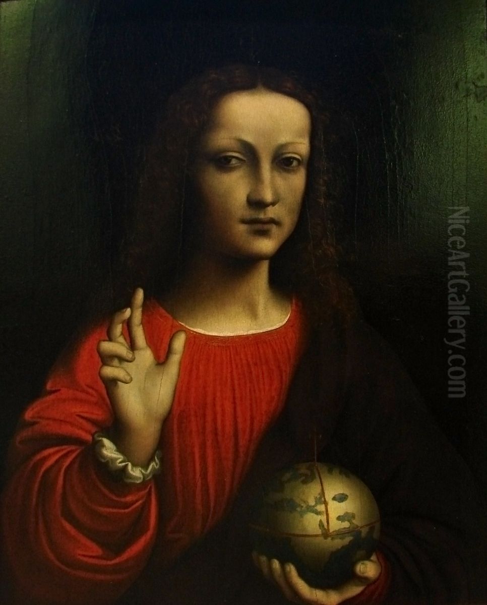 Salvator Mundi Oil Painting by Leonardo Da Vinci