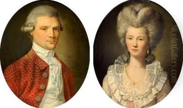 Portrait D'homme Oil Painting by Charles Lepeintre