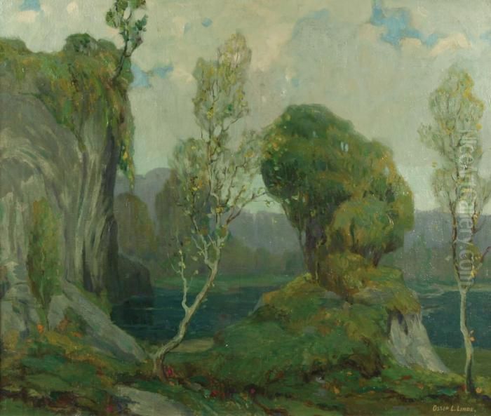 The Grey Day Oil Painting by Ossip L. Linde