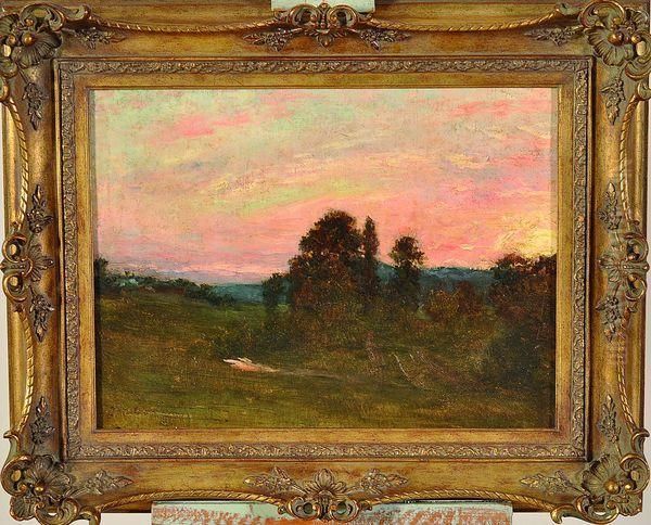 paysage Oil Painting by Jules Machard