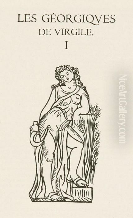 Virgile. Les Georgiques Oil Painting by Aristide Maillol