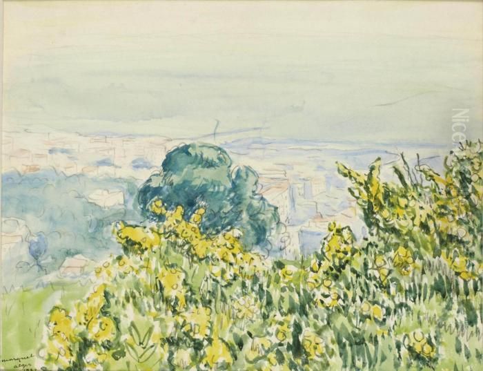 Vue D'alger Oil Painting by Albert Marquet