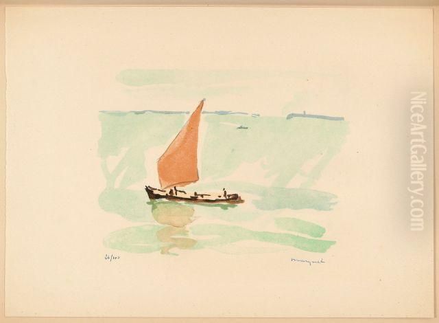 Untitled Oil Painting by Albert Marquet