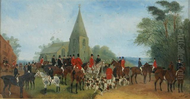 The Road To Barr Becon Oil Painting by Sylvester Martin