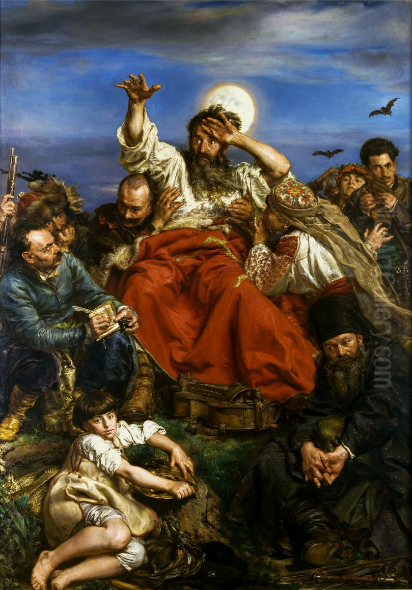 Wernyhora Oil Painting by Jan Matejko