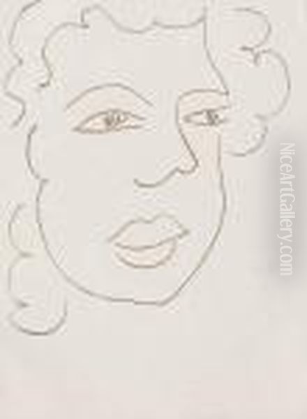 Poesies Antillaises: One Plate Oil Painting by Henri Matisse