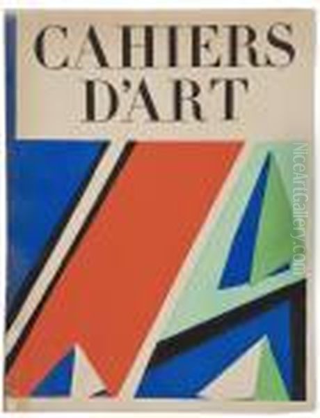 Cahiers D'art (d.b.64) Oil Painting by Henri Matisse