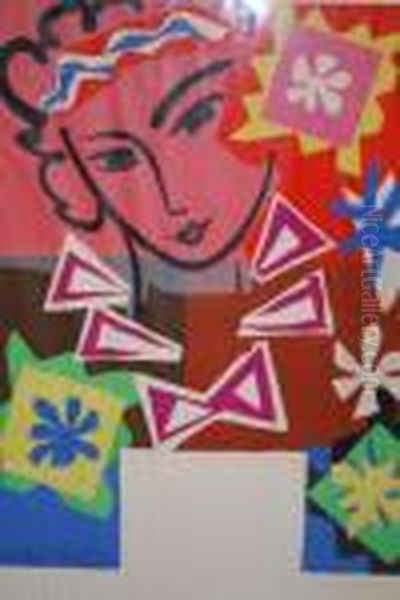 Madame De Pompadour Oil Painting by Henri Matisse