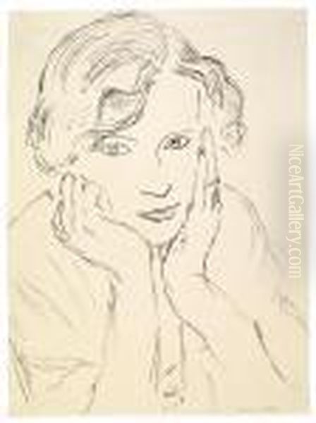 Portrait De Femme Oil Painting by Henri Matisse