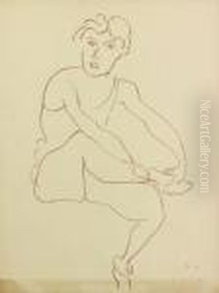 Danseuses Acrobates Oil Painting by Henri Matisse