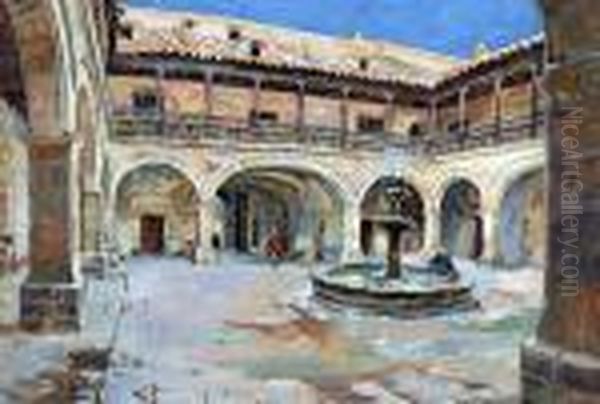 La Fuente Oil Painting by Leonie Matthis